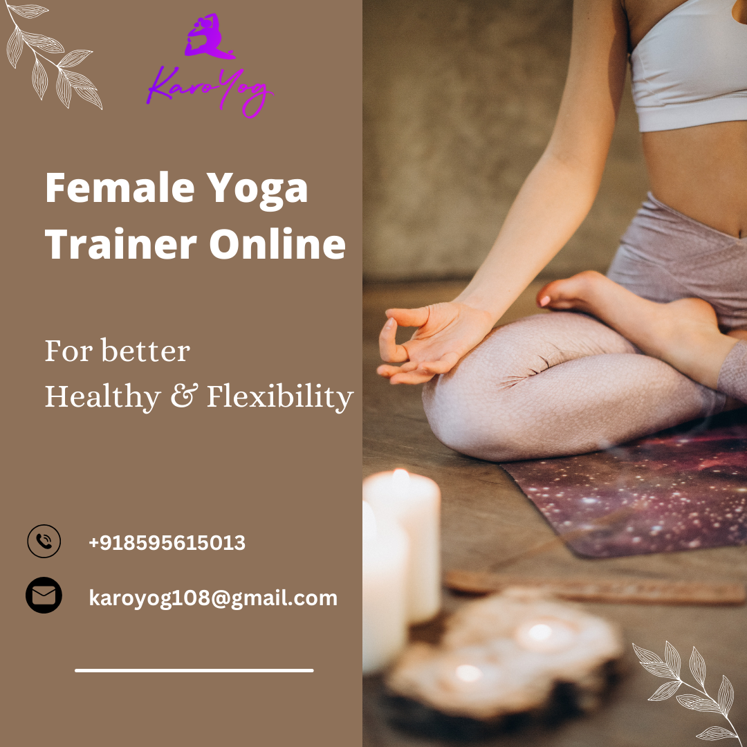 Female Yoga Trainer Online